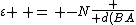 \varepsilon \, =\, -N\frac { d(BA) }{ dt }