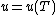 u=u(T)
